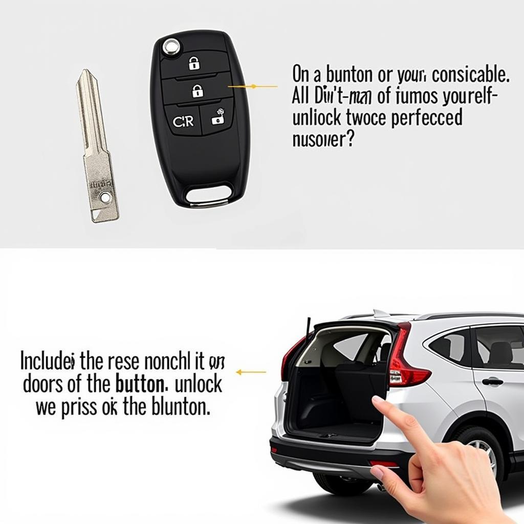 2017 Honda CRV Key Fob Unlocking All Doors