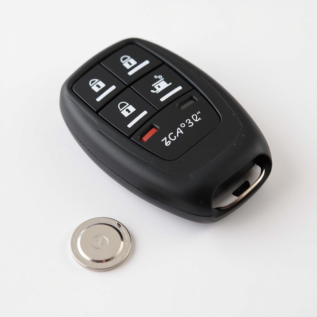 2017 Jaguar F-Pace Key Fob and CR2032 Battery