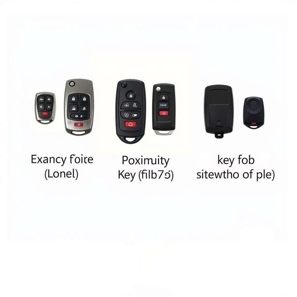 Different Types of 2017 Jeep Compass Key Fobs