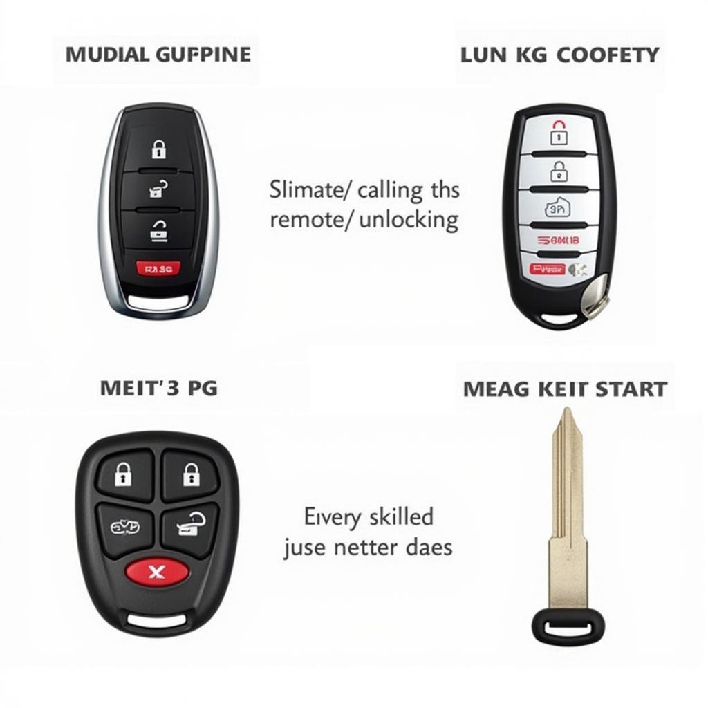 Different 2017 Kia Optima Key Fob Types