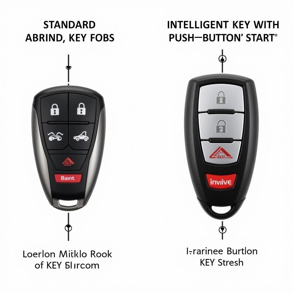 2017 Nissan Altima Key Fob Types: Standard and Intelligent Key