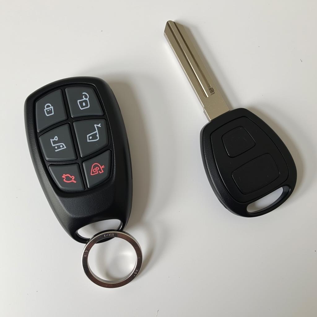 2017 Nissan Maxima Key Fob and Key