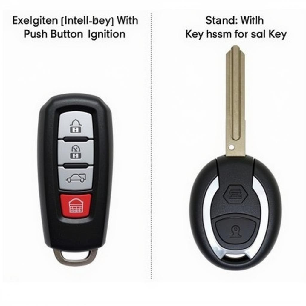 2017 Nissan Murano Key Fob Types: Intelligent Key and Standard Key