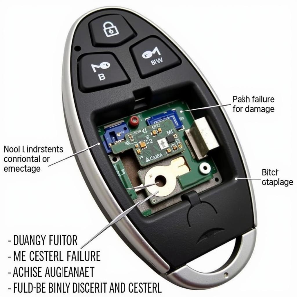 Repairing a 2017 Nissan Quest Key Fob