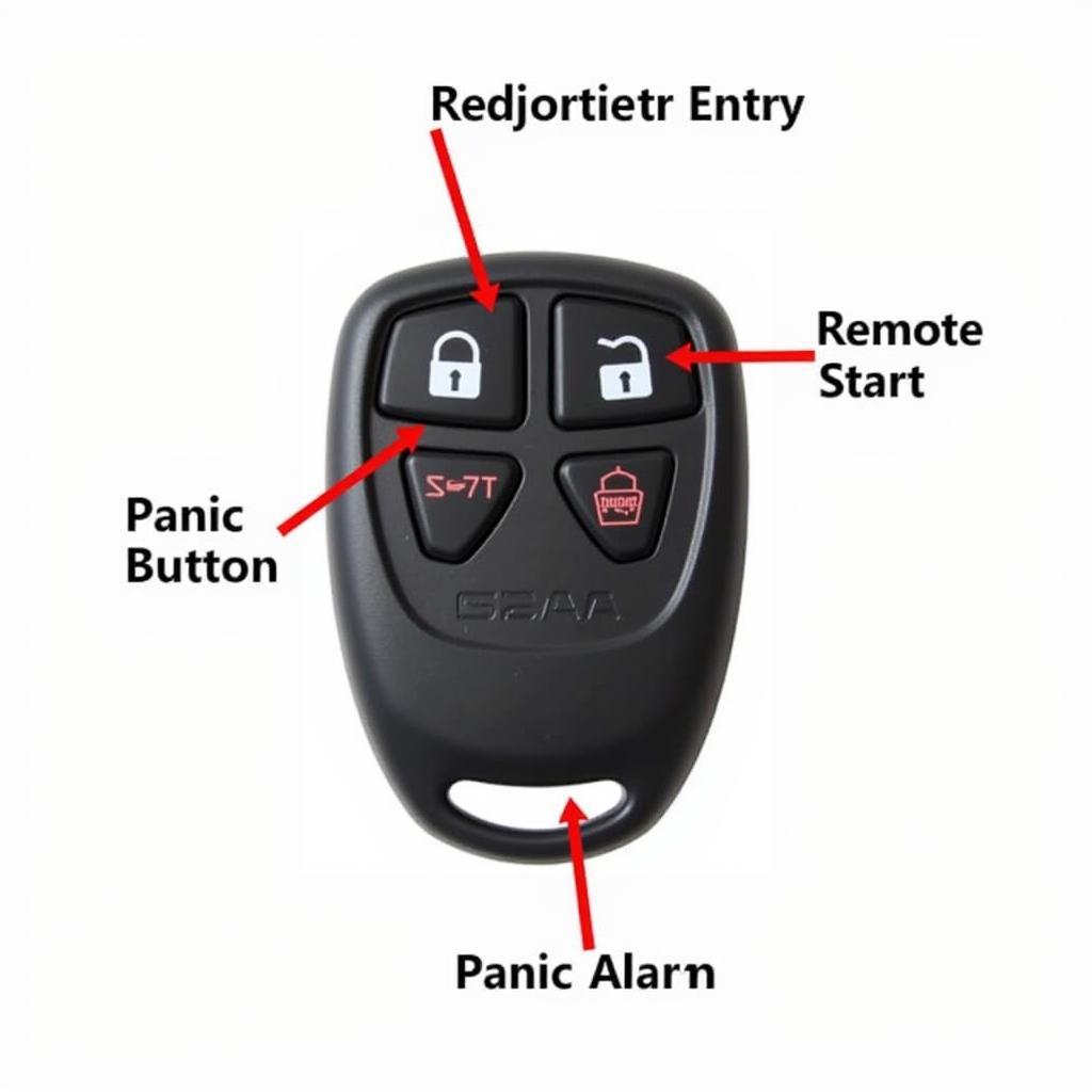 2017 Nissan Rogue Key Fob Functions: Keyless Entry, Remote Start, Panic Button