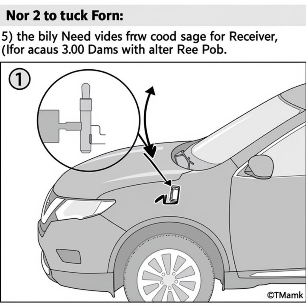 Locating the Key Fob Receiver in a 2017 Nissan Rogue