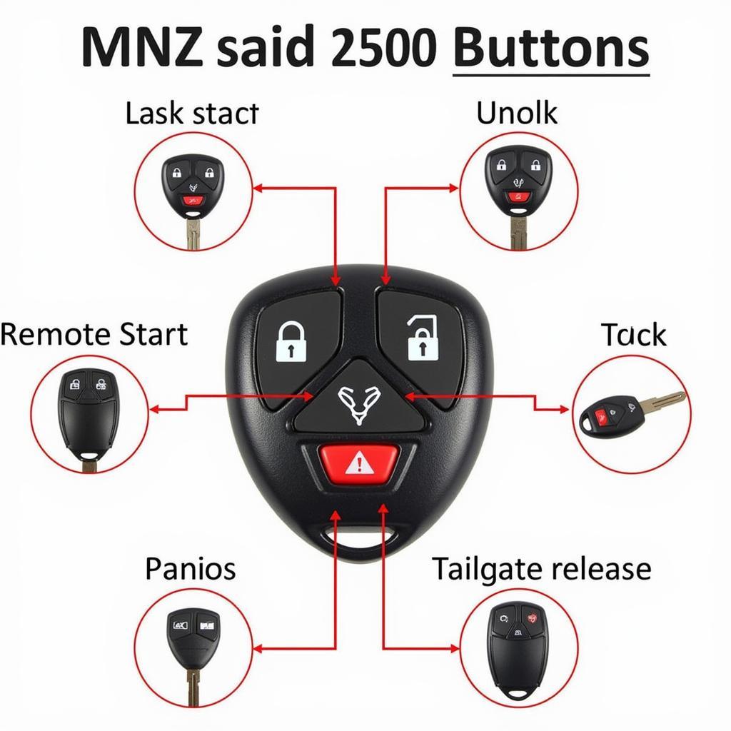 2017 Ram 2500 Key Fob Functions and Features Explained