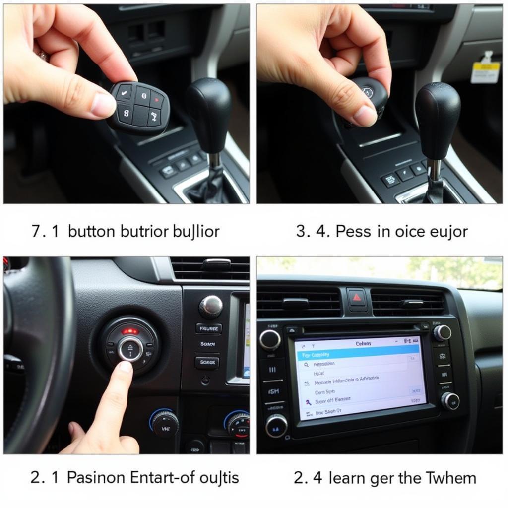 2017 Toyota 4Runner Key Fob Programming Process