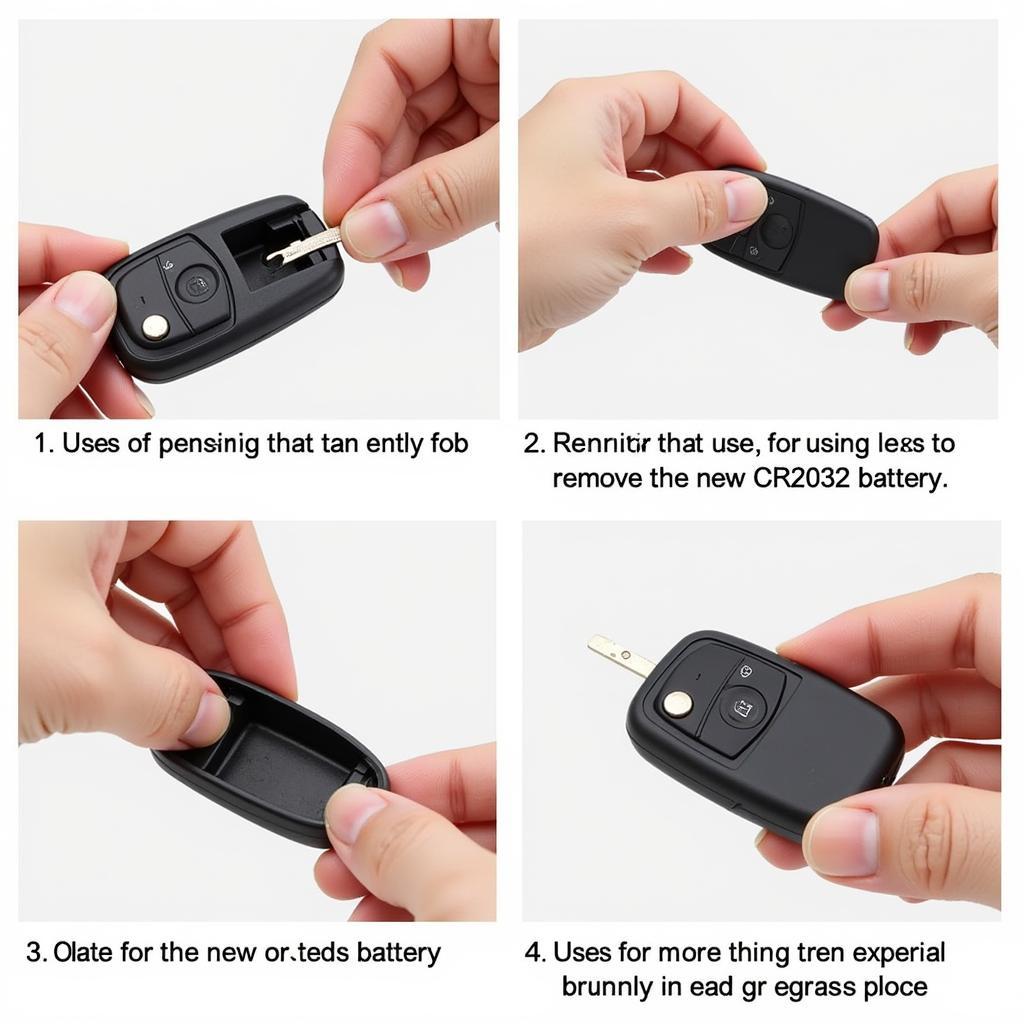 Replacing the Battery in a 2017 Toyota Highlander Key Fob