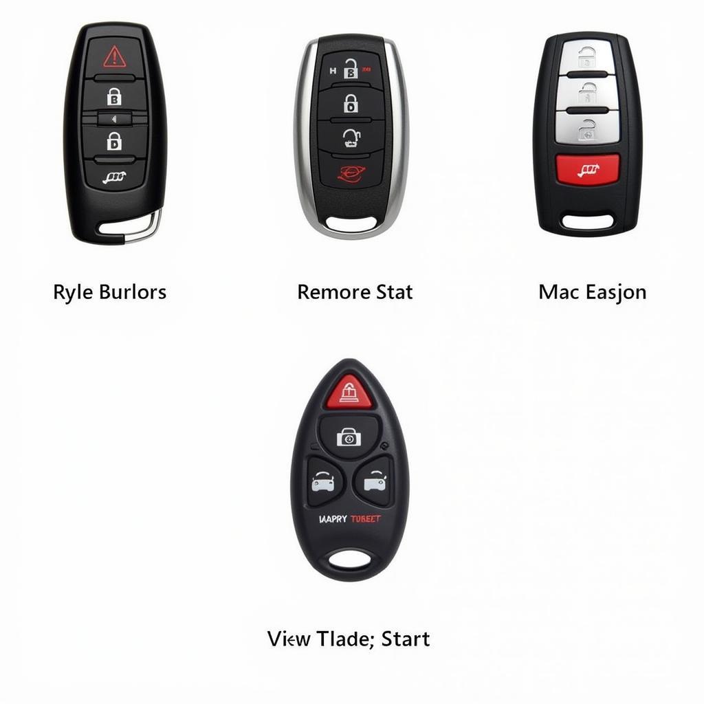 Different 2017 Toyota Highlander Key Fob Types