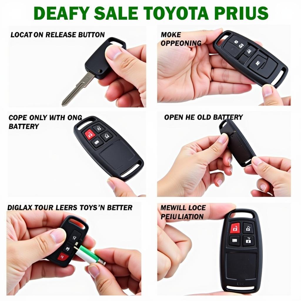 2017 Toyota Prius Key Fob Battery Replacement Step-by-Step Guide