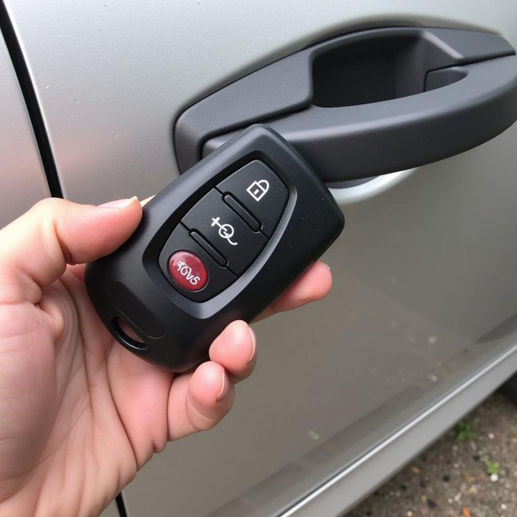 2017 Toyota Sienna Key Fob Showing Low Signal Range due to Dying Battery