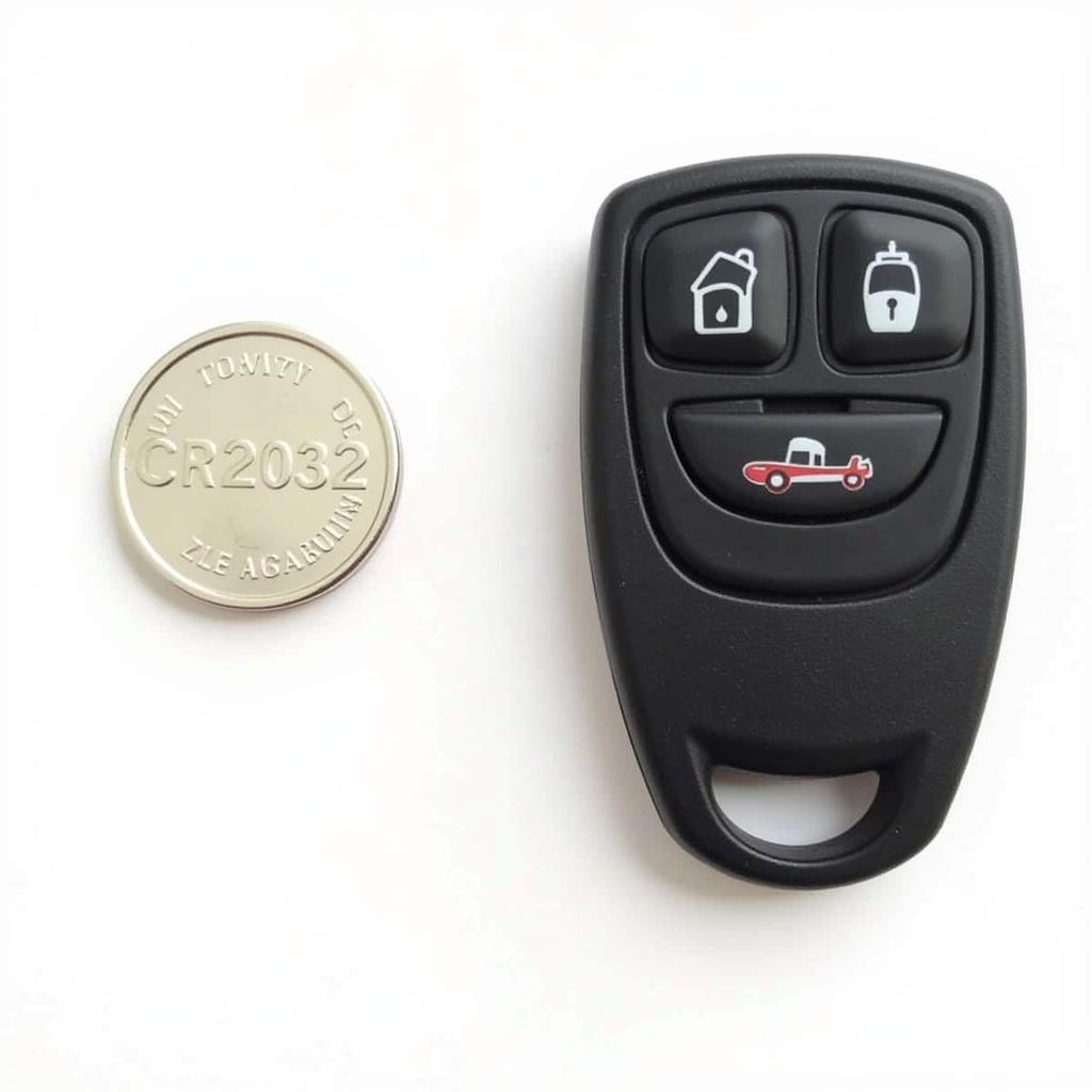 2017 Toyota Tacoma Key Fob Battery Size