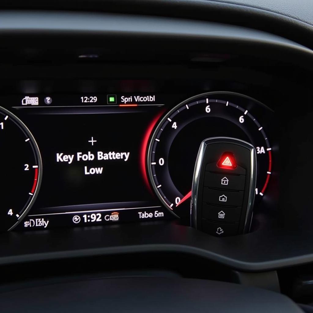 2018 Cadillac CTS Key Fob Showing Signs of Low Battery