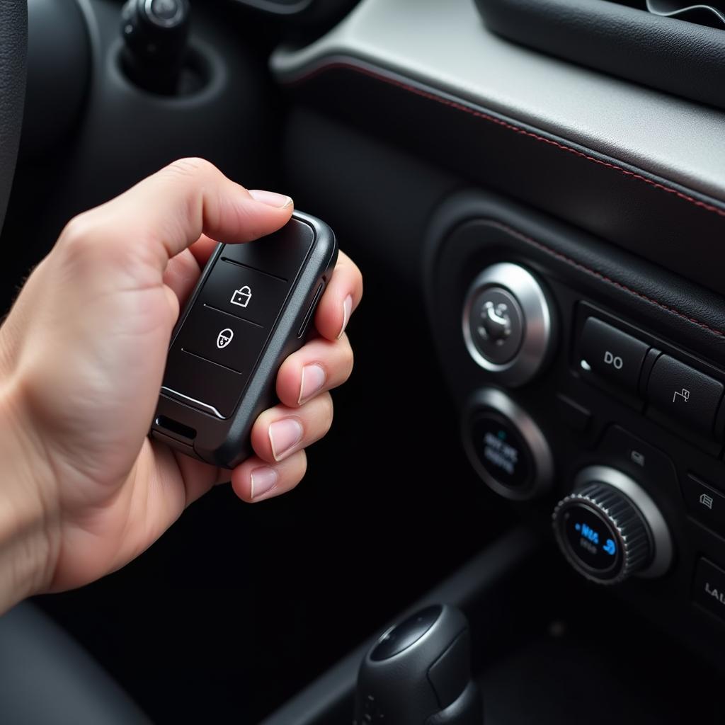 Testing the 2018 Camaro Key Fob After Battery Replacement