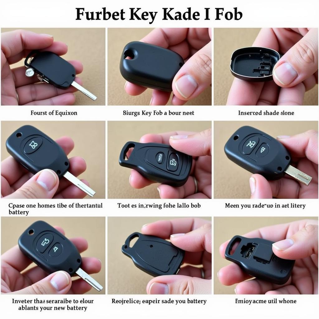 2018 Chevy Equinox Key Fob Battery Replacement