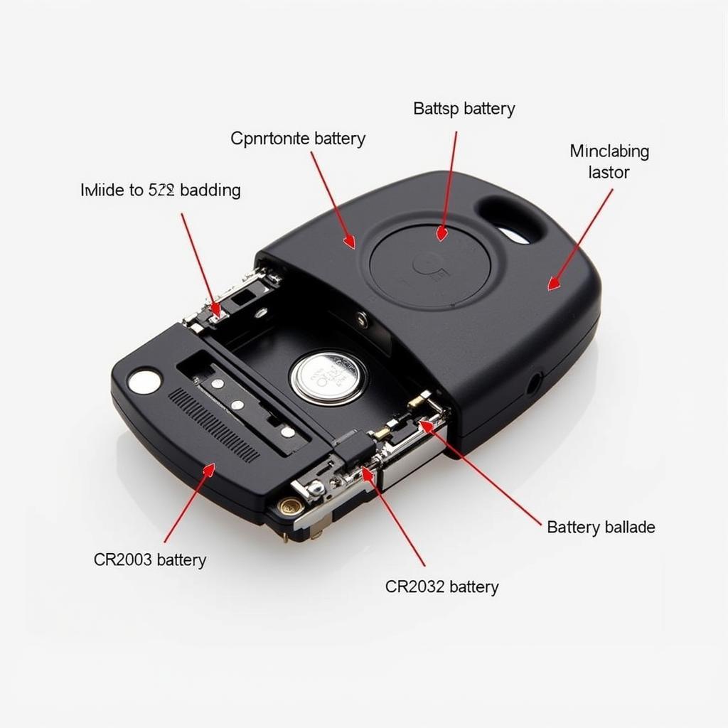 Inside of a 2018 Chevy Equinox Key Fob