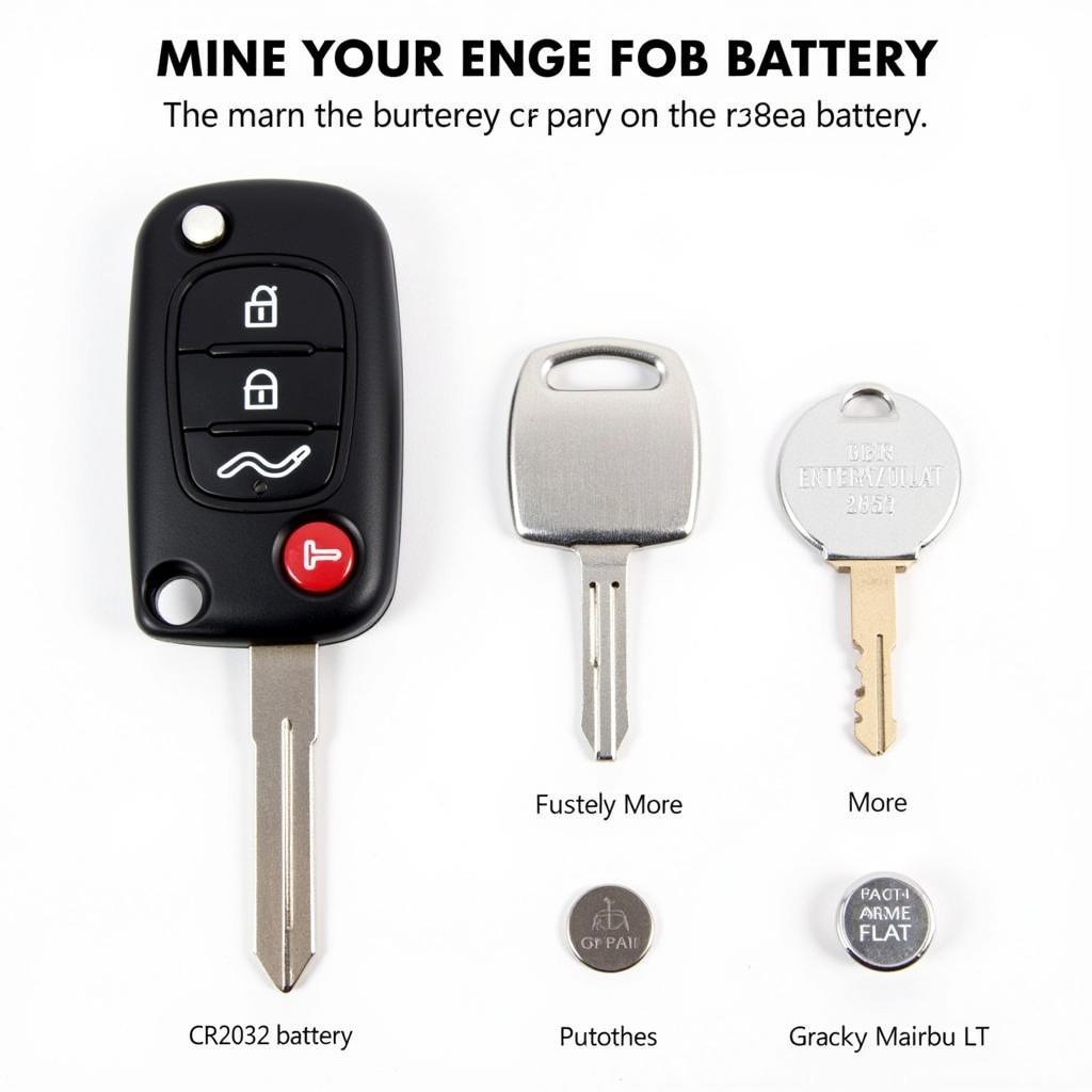 Different Types of Key Fob Batteries for a 2018 Chevy Malibu LT