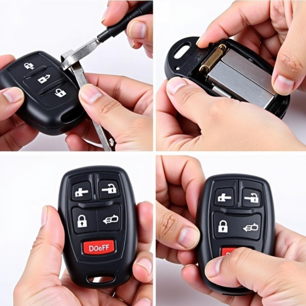 Replacing the Battery in a 2018 Ford Edge Key Fob