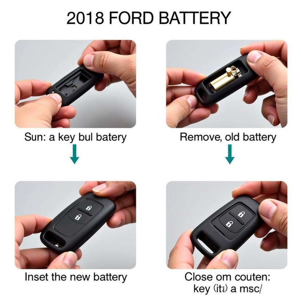 2018 Ford Escape Key Fob Not Working