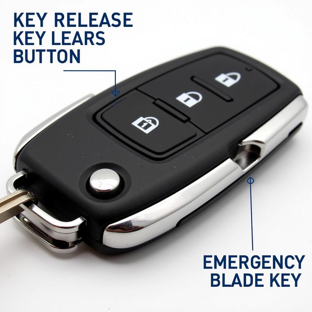 2018 Ford Escape Smart Key Fob Close-up