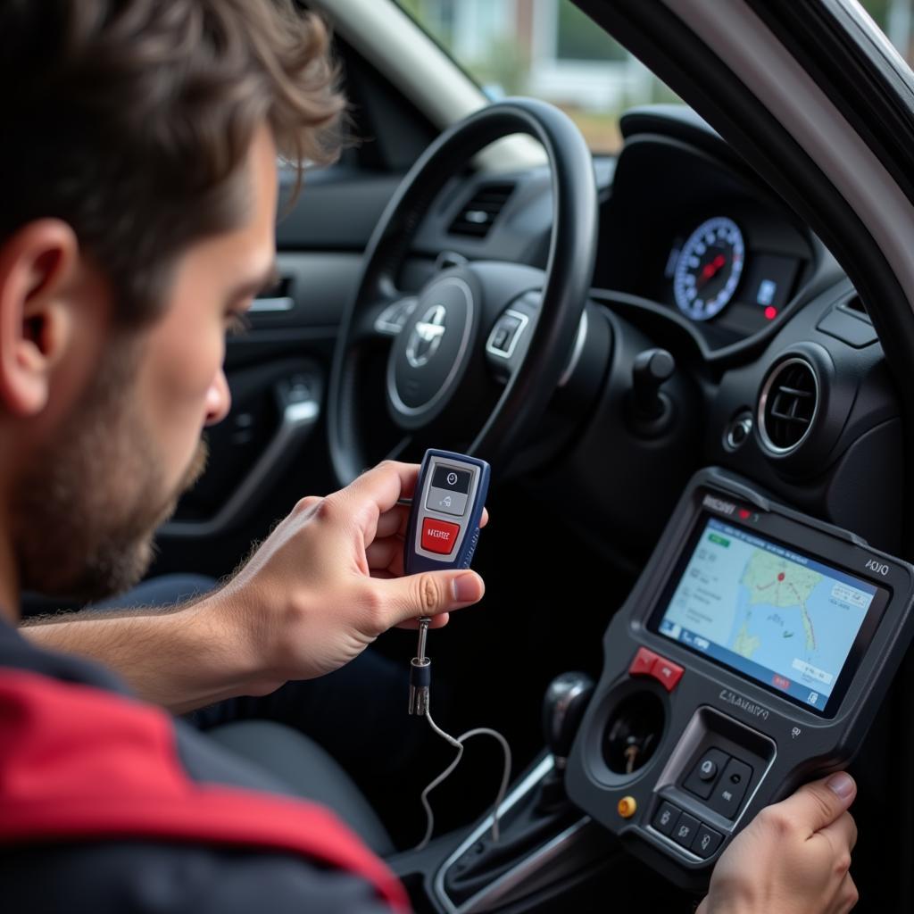 Repairing a 2018 Ford F250 Key Fob