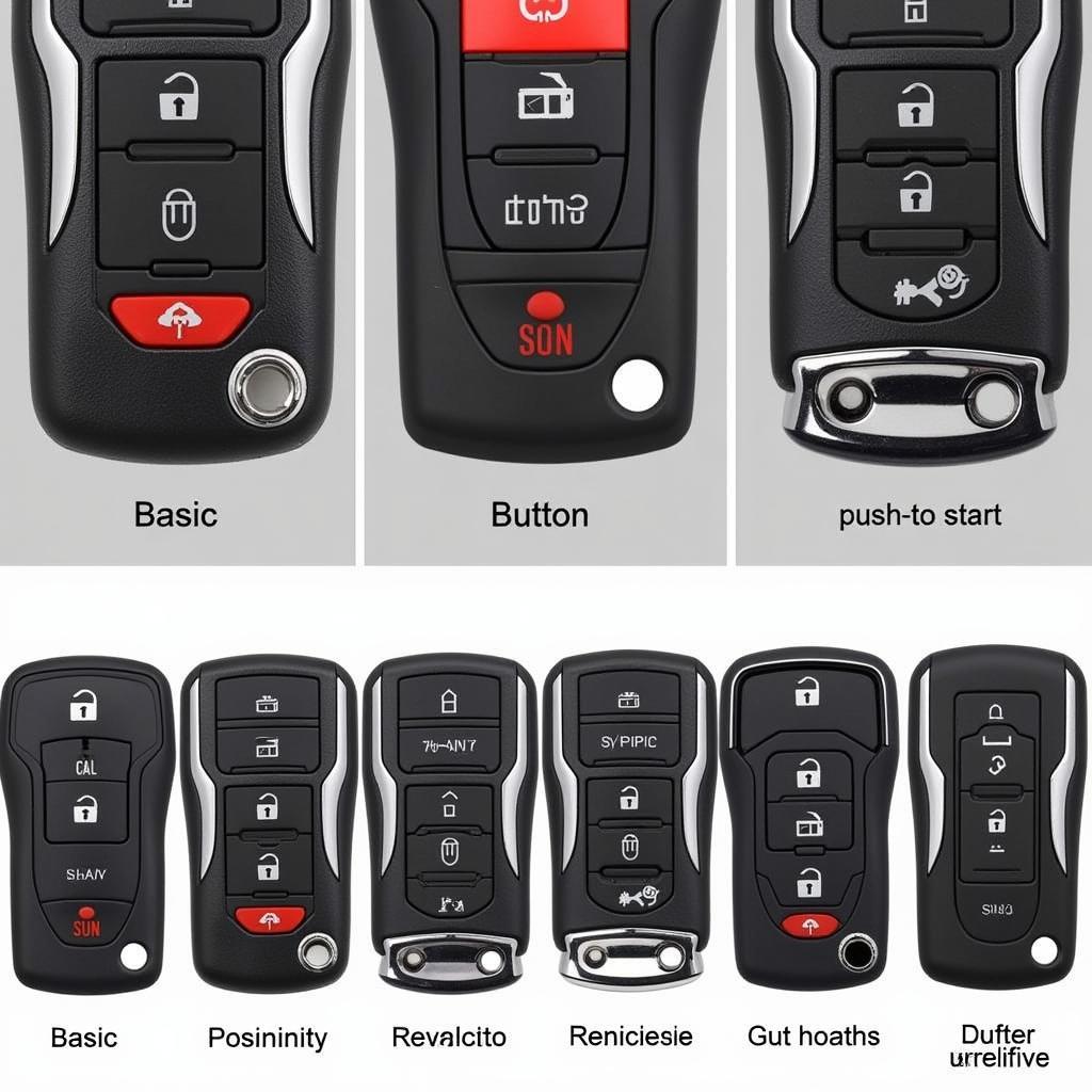 Different 2018 Jeep Key Fob Types