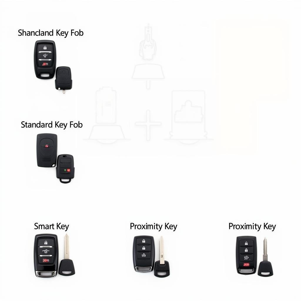 Different 2018 Kia Rio Key Fob Types