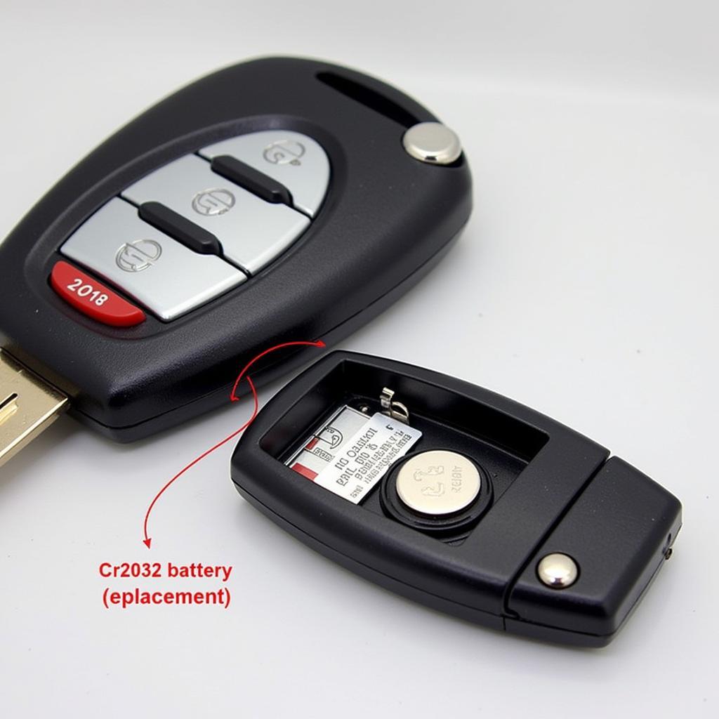 2018 Nissan Altima Key Fob Battery Type CR2032 Replacement Guide