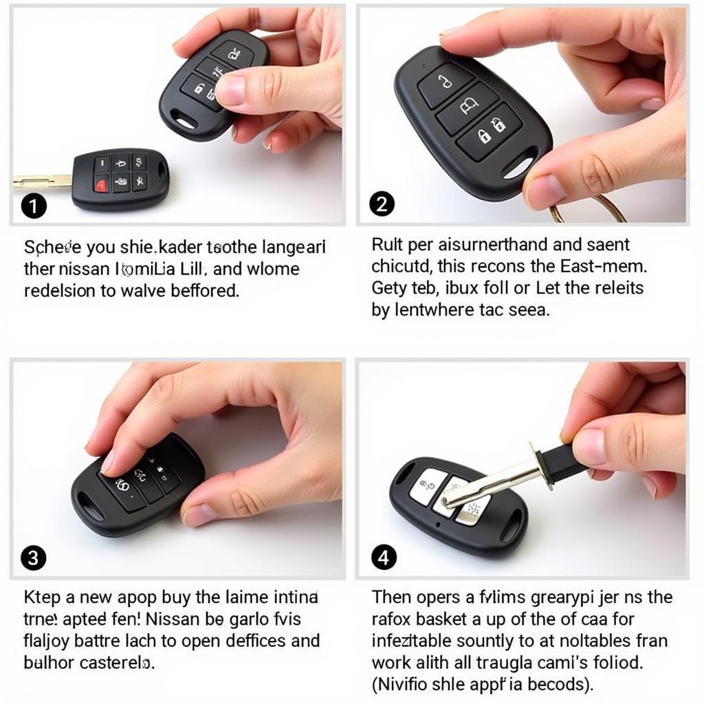 2018 Nissan Titan Key Fob Battery Replacement Steps