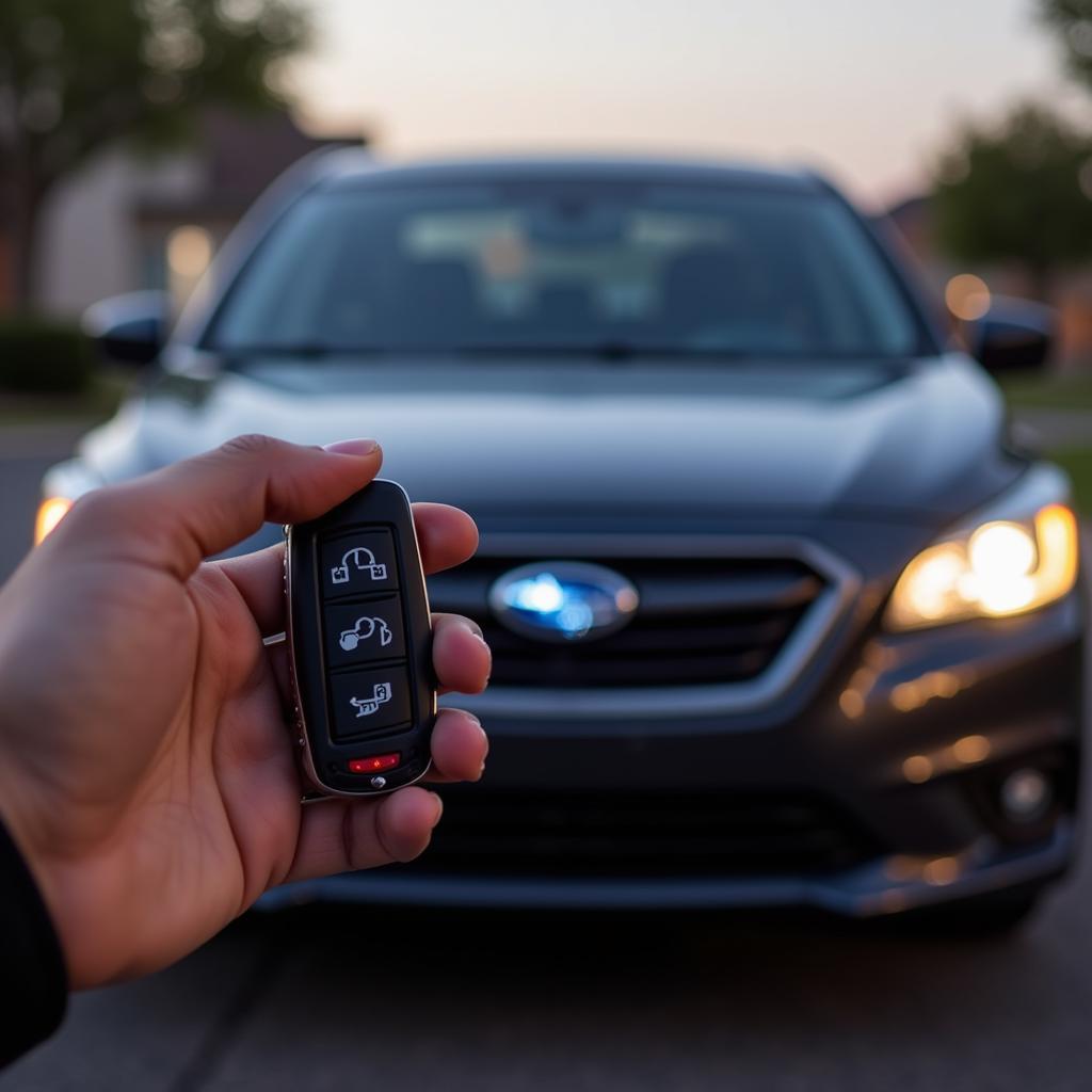 Testing the 2018 Subaru Legacy Key Fob after Battery Replacement