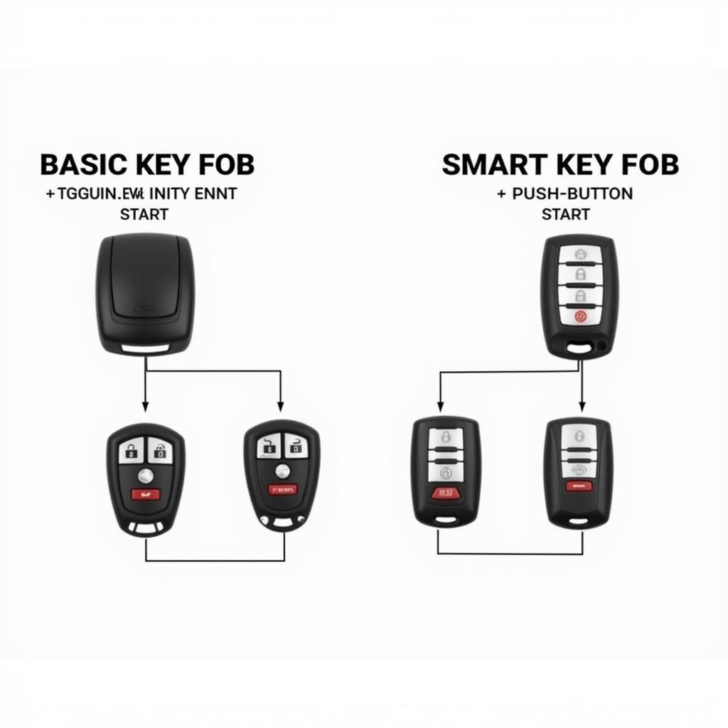 2018 Tiguan Key Fob Types