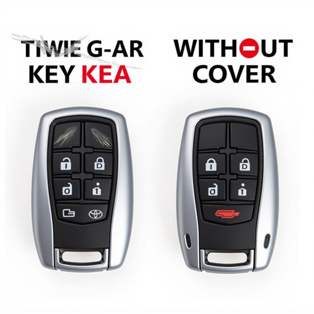 2018 Toyota Key Fob Cover Protection Against Scratches and Damage