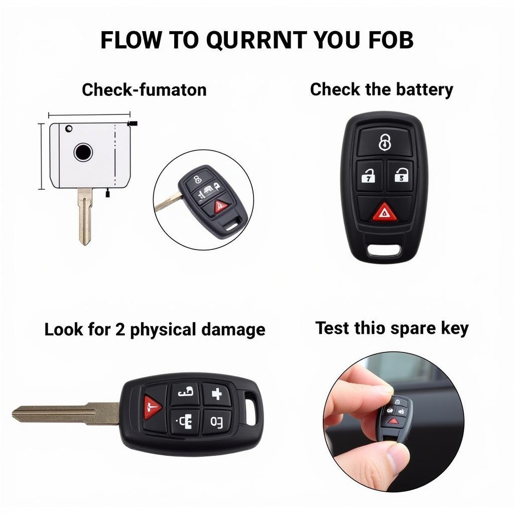 2018 Toyota RAV4 Key Fob Troubleshooting Steps