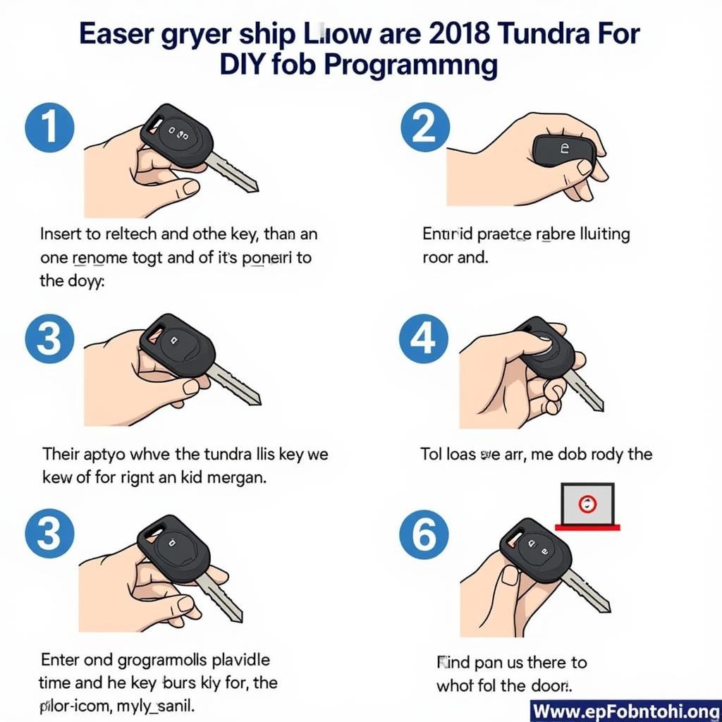 DIY 2018 Toyota Tundra Key Fob Programming Steps