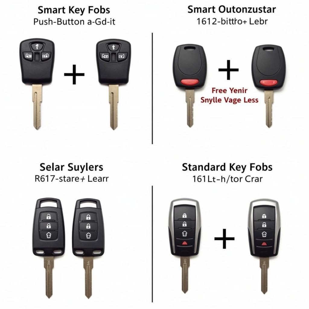 Different Types of 2019 4Runner Key Fobs