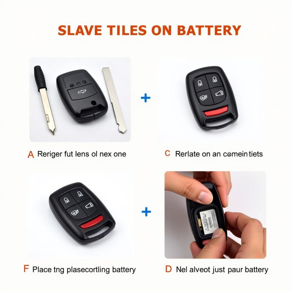 Replacing the Battery in a 2019 Chevy Key Fob