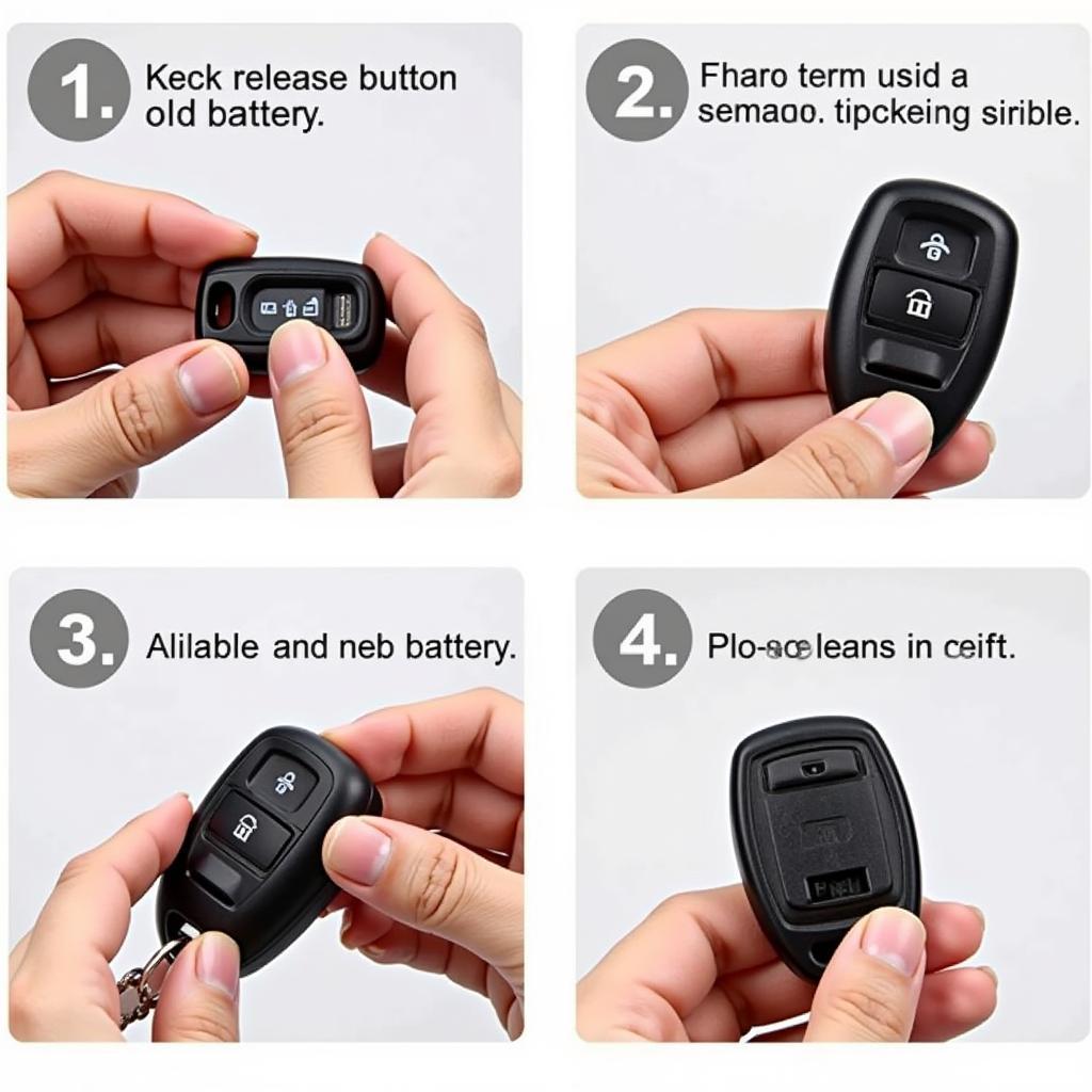 2019 Chrysler Pacifica Key Fob Battery Replacement Steps