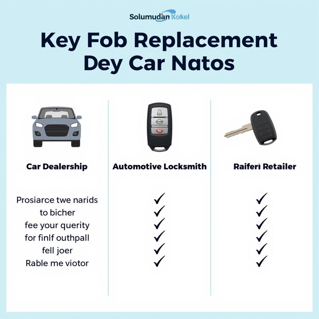 Key Fob Replacement Options