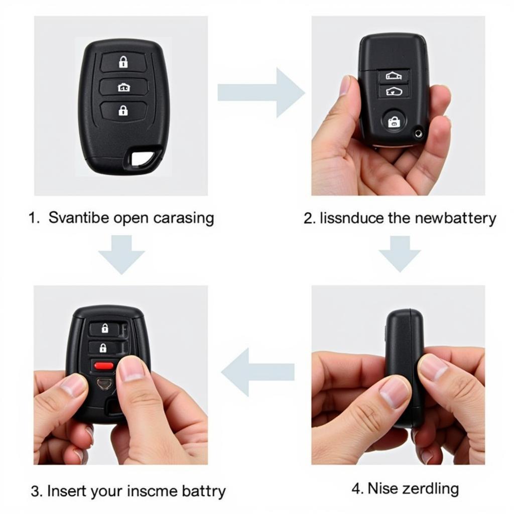 Replacing the Battery in a 2019 Dodge Grand Caravan Key Fob