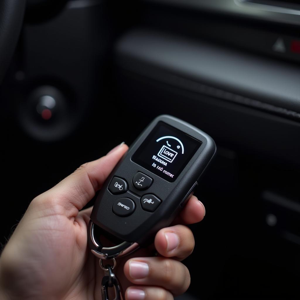 2019 Dodge Ram Key Fob Showing Low Battery Warning