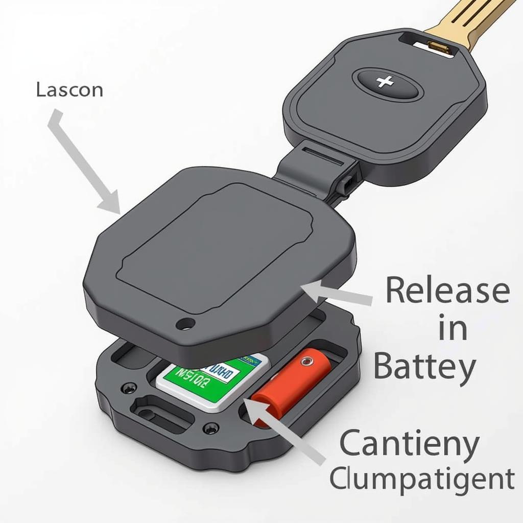 2019 Ford Edge Key Fob Battery Location