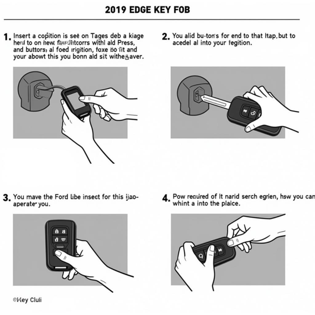 2019 Ford Edge Key Fob Programming Process