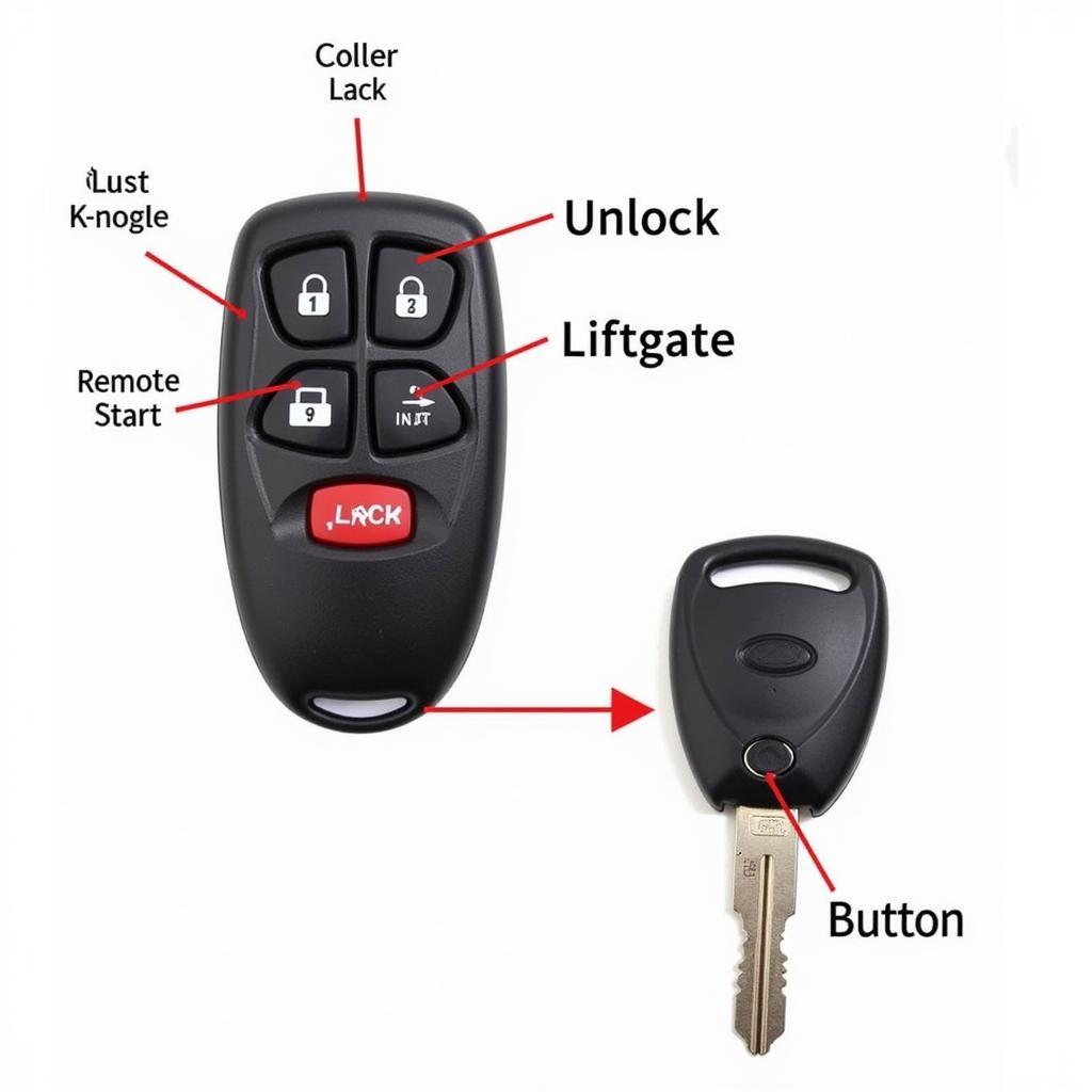 2019 Ford Expedition Key Fob Functions