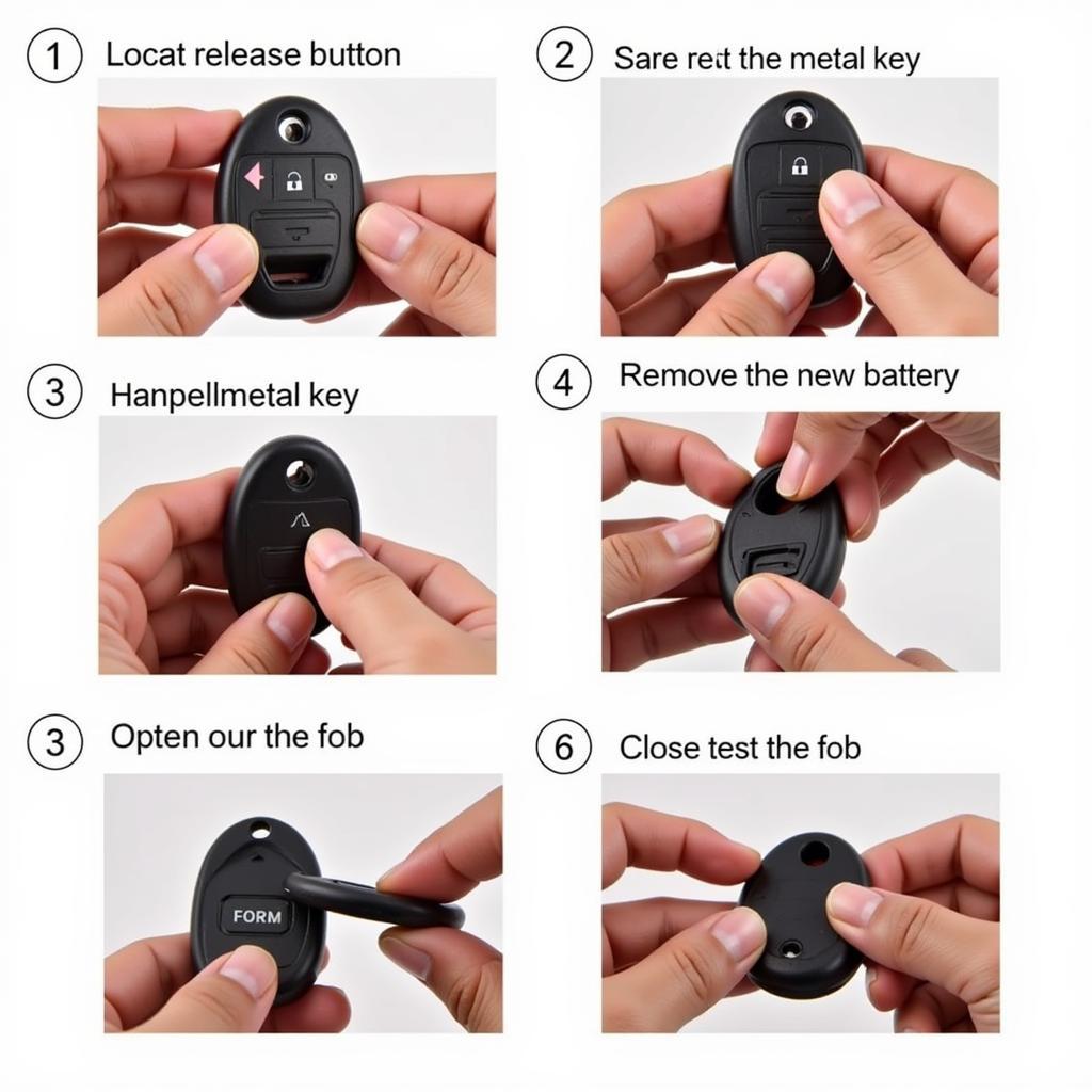 2019 Ford Explorer Key Fob Battery Replacement Steps