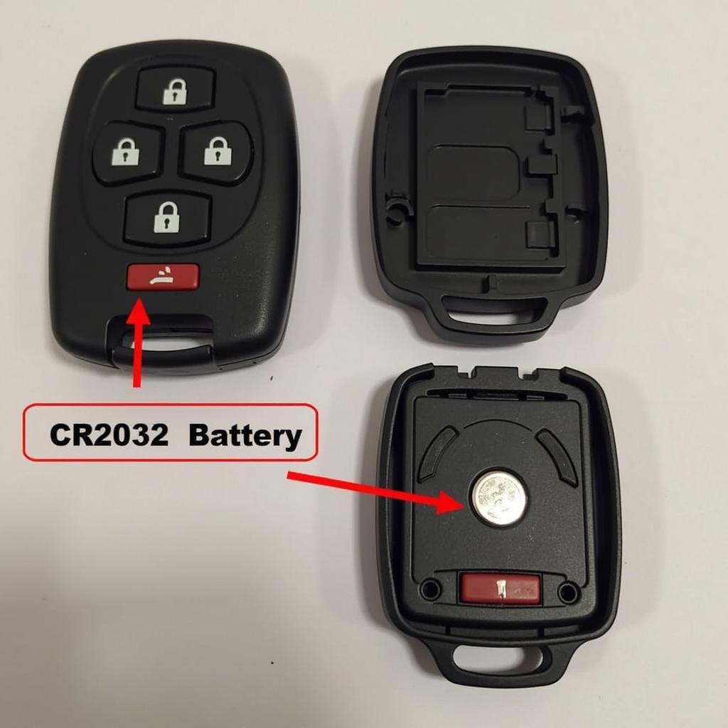 2019 Ford F350 Key Fob Battery Location