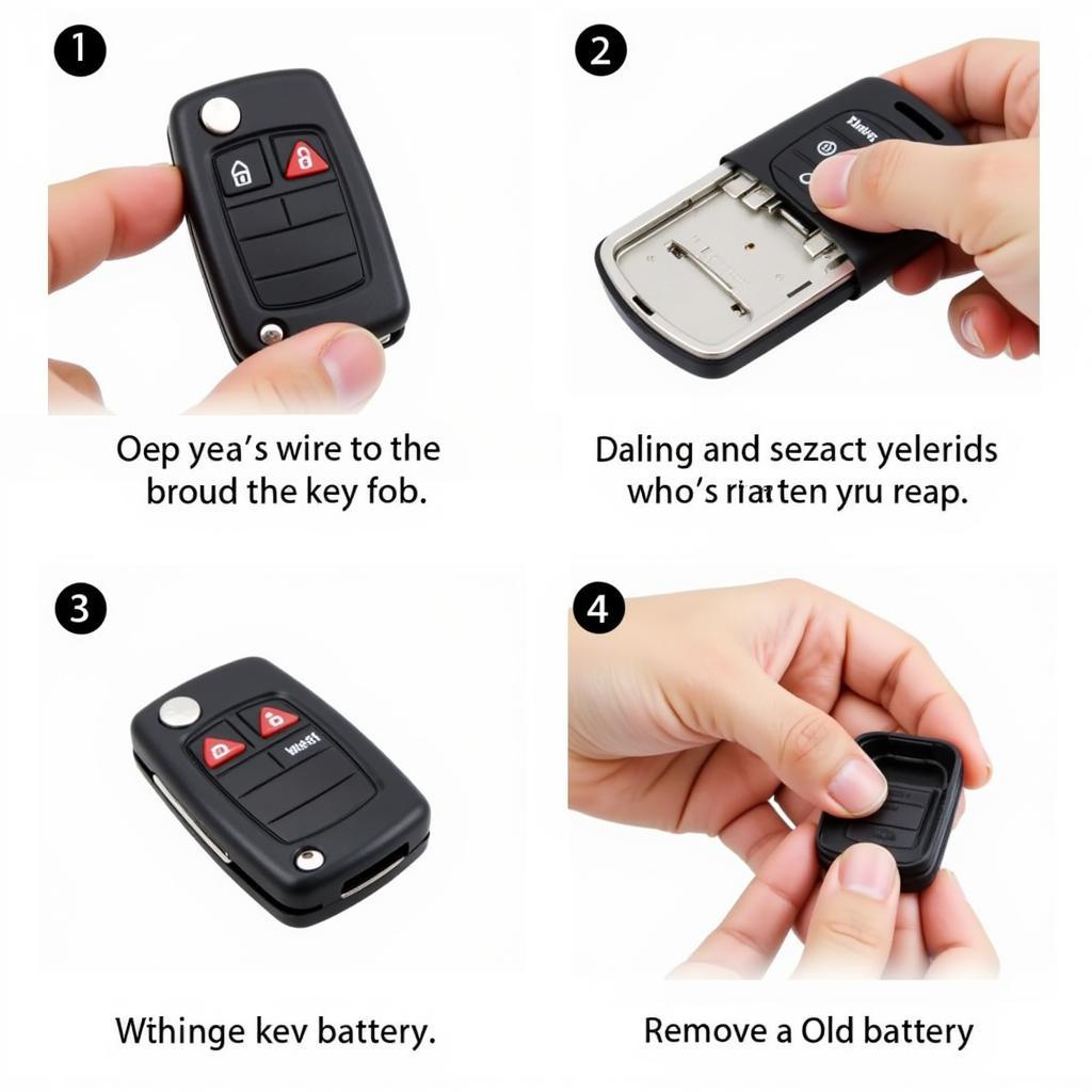 2019 Ford Fusion Key Fob Battery Replacement Steps