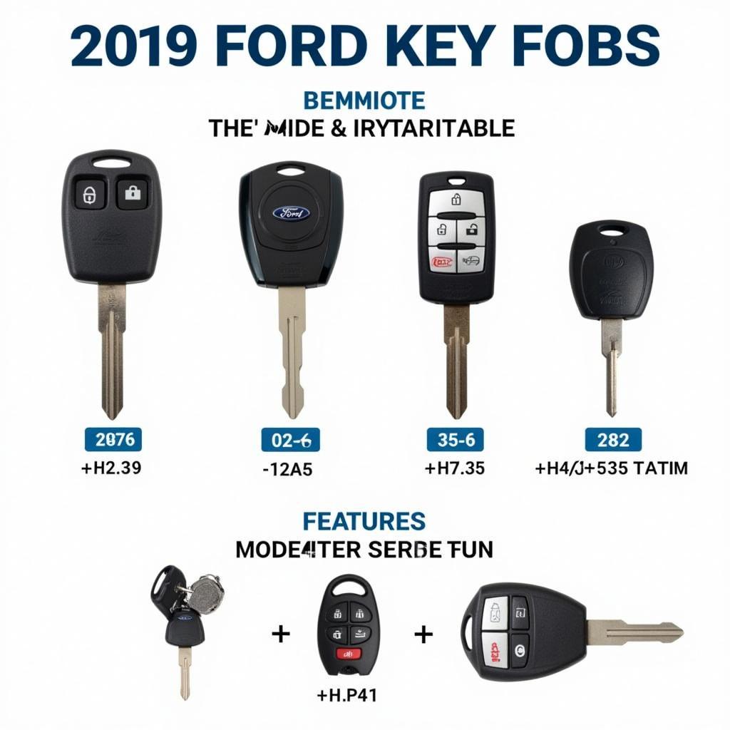 Different 2019 Ford Key Fob Replacement Options