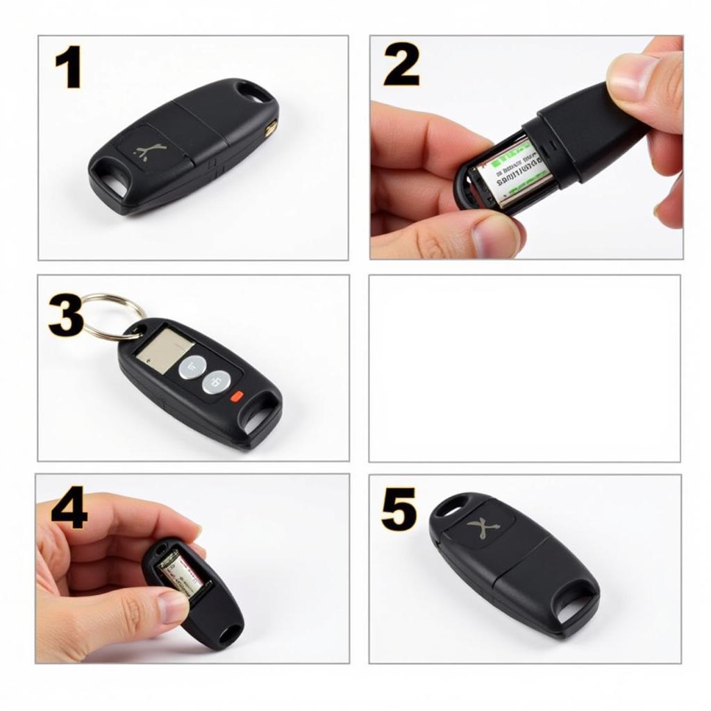 Step-by-step guide for replacing the battery in a 2019 Ford Mustang key fob