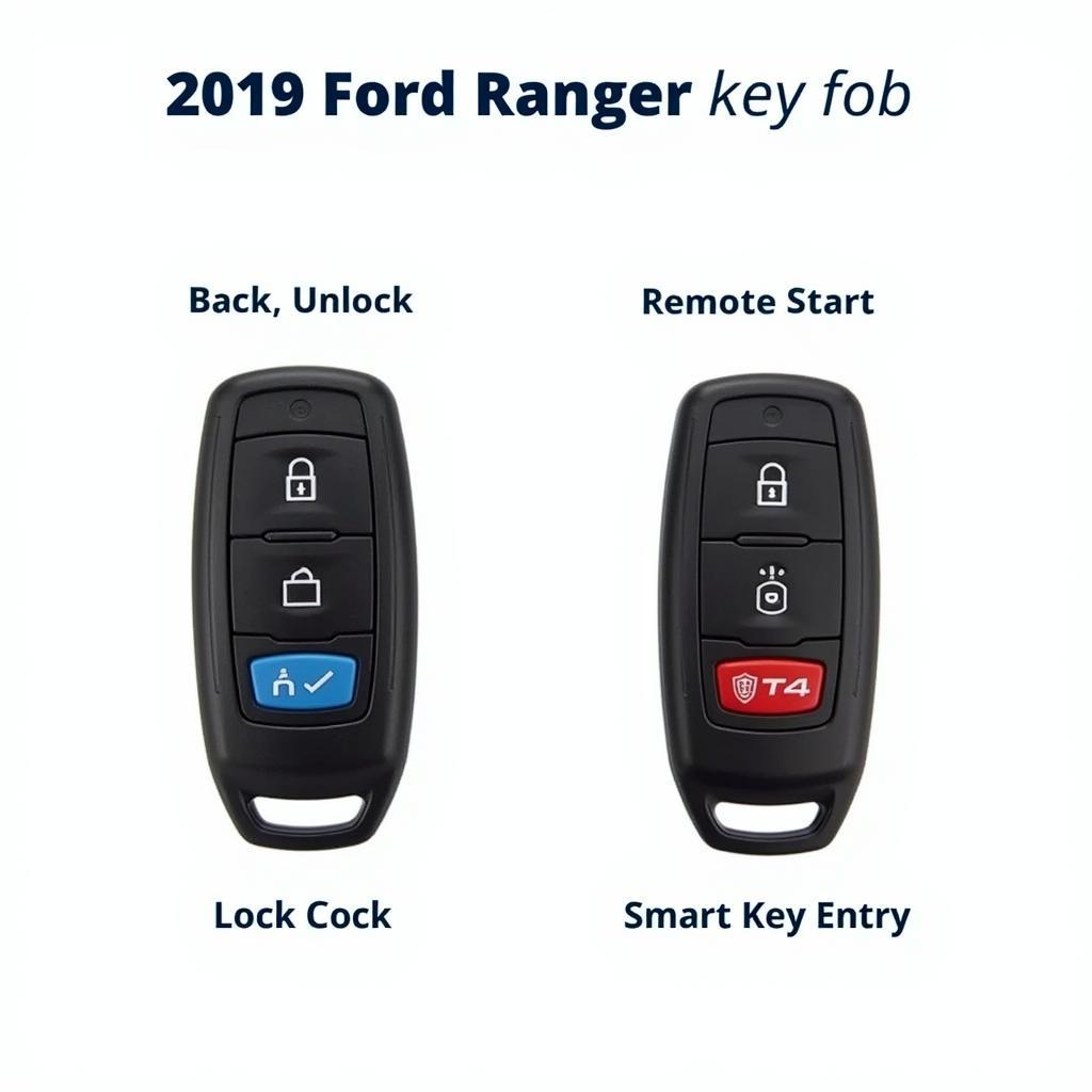 2019 Ford Ranger Key Fob Types: Basic and Smart Key